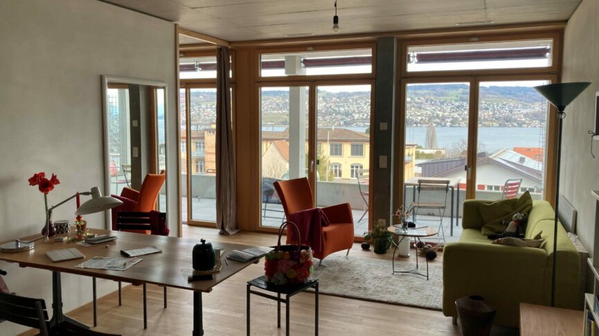 Parterre-Wohnung mit Seesicht