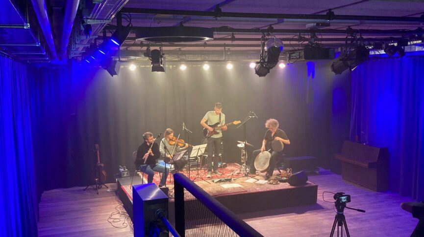 Band JANK probt im EventRaum der Winkelhalden